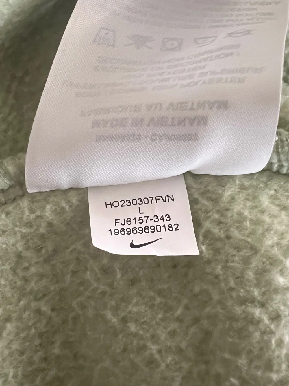 NWOT Nike Olive Green Fleece Overalls Jumpsuit with Branded Straps